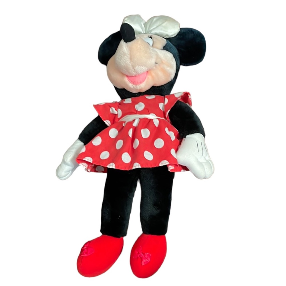 Vintage Applause Minnie Mouse 17” Tall Plush Stuffed Toy Walt Disney World